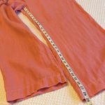 Johnny Was Size MEDIUM Coral Pink Linen Wide Leg Button-Front Pants Photo 12