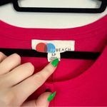 Free People  Beach | Hot Pink Long Sleeve Fit and Flare Size Small Photo 3