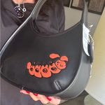 Authentic COACHTOPIA Leather Caterpillar shoulder magnetic closure hobo/card set Black Photo 13