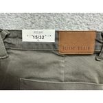 Judy Blue New Judy Olive Green Garment Dyed Wide Leg Crop High Waist Pants 15/32 Photo 11