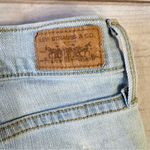 Levi's Levi’s 515 Jean Shorts Classic 5 Pocket Light Wash Denim Worn In Faded Comfy Photo 6