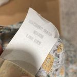 Vintage floral‎ skirt Union made size 10 sash belt side zip and button Photo 6