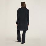 Barefoot Dreams CozyChic Lite Cardigan Black Women’s Size Small Long Drape Photo 1