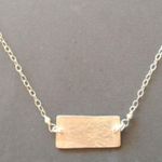 Sterling Silver Bar Necklace Photo 1