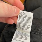 American Eagle Ripped Mom Jean Black High Waisted High Rise Cropped Crop Ankle Photo 10