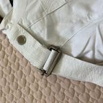 Marc Jacobs NWT Trench Jacket Cotton Lined Pockets Coat Size M White Photo 7