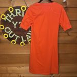 Lole  Lily Organic Cotton Ribbed V Neck T-shirt Jersey Dress UPF 50 Athleisure S Photo 4