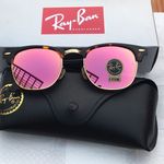 Ray-Ban  Clubmaster 3016 Rose Gold Sunglasses  Photo 0