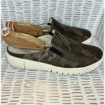 Soul Naturalizer Shoes Womens 9 M Truly Mules Camo Fabric Platform‎ Green Photo 3