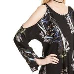Free People NWT  Clear Skies Cold Shoulder Tunic - Black - XS Photo 5