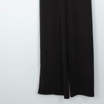 Lulus Womens Black Sleeveless Jumpsuit Size L Plunge V-Neck Crossed Open Back Photo 4