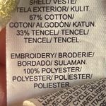 Lucky Brand  Shirred Blue Chambray Short Sleeve Dress Photo 6