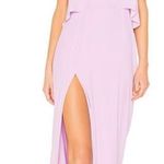 Amanda Uprichard Lilac Strapless Dress Photo 0