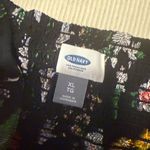 Old Navy  Floral Midi Dress - Black and Multicolor Photo 5