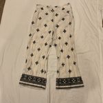 House of Harlow 1960 White and Black Wide Leg Pants Size L Photo 0