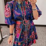 Farm Rio Sunset Tapestry Cotton Blend Mini Dress XXS Photo 7