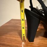 Max Mara Elegant Black Strappy Heels size 39 1/2 Photo 2