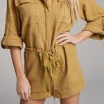 Blue Blush Romper Yellow Photo 1