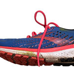 Brooks ‎ Womens Ghost 13 Blue/Coral/White Running Shoes Size 8.5B Photo 1