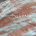 Aerie  Orange Tie Dye Fleece-Of-Mind Vintage Crew Neck Pullover Sweatshirt Photo 1