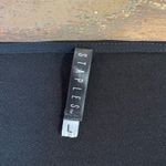 STAPLES Black Tiered Layered Minimalist Column Point Sleeve Dress Photo 8