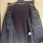 Lands' End  Size S Fleece Pullover 1/4 Zip Up Green, Long Sleeve Photo 2