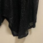 Ember Womens Black Mini Skirt S Small Allover Sequins Shark Bite Bottom Edge Photo 1