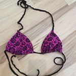 Xhilaration Pink and black Sz S bikini top #beachwear Photo 0