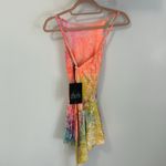 Unif  Rink Dress Velvet Tie Die Mini Dress Photo 4