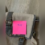 Cargoit Crossbody Travel Bag Cargo Canvas Flap Brown Tan Gray Small Medium Photo 10