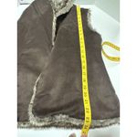 Crosby Reversible Faux Fur and Faux Suede Vest Size M Brown Size M Photo 7