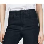 ZARA  NWT black mid rise bootcut flare leg jeans Photo 6