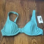 Shade & Shore  Teal Women's Bikini Top Size 34B New with Tags Photo 0