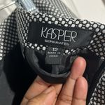 Kasper  Separates Women's Skirt - Size 12 - Black/White Lined Photo 6