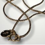 Avon Gold Christmas Bells With Red Jewel Clapper 16” Necklace In Box Photo 1