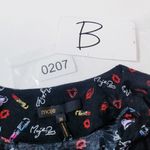 Maje  Lipstick Hearts Lips Novelty Prints Knot Midriff Romper Photo 11