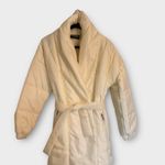 Nocturne Belted Oversized Puffer Jacket – Size 34 (NWT) White Photo 11