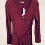 Mango Ribbed knit midi dress. Size XS Photo 8