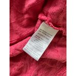 Toad & Co  Samba Wave Tank Top Women's Blouse 100% Cotton Tencel Orange Pink Medium Photo 2