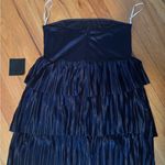 Lulu's Midnight Blue/ navy Strapless Dress Blue Size M Photo 4