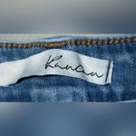 Kancan light wash midrise Denim Distressed Women Shorts size 9/28 #713 Blue Photo 3