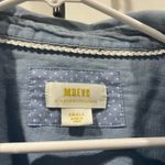 Anthropologie  Maeve Light Blue Shirt Photo 1