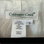 Coldwater Creek  100% Linen Graphic Print European CityScape Shacket Size Small Photo 3