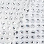 olga berg Charley Hotfix Crystal Bag in White New Womens Clutch Crossbody party Photo 9