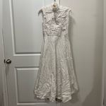 Mozh Mozh White Basketweave Petra Dress Size Medium $700 Photo 1
