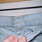 American Eagle  Women's Light Wash High Waisted Distressed Cut Off Mom Shorts 4 Photo 2