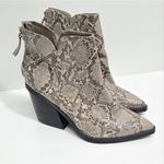 14th & Union 14th &‎ Union Snakeskin Pattern Pointed Toe Ankle Boots/ Block Heel Size 8.5 Photo 9