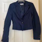 Reserved  Blue Blazer Structured Suit Jacket Photo 0