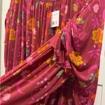 Free People  Wildflower Honey Ruffle Mesh Blouse, Size L, NWT Photo 6