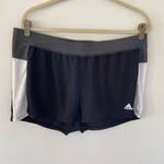 Adidas Pacer Color-Block Training Knit Shorts Black/Grey XL NWT Photo 1